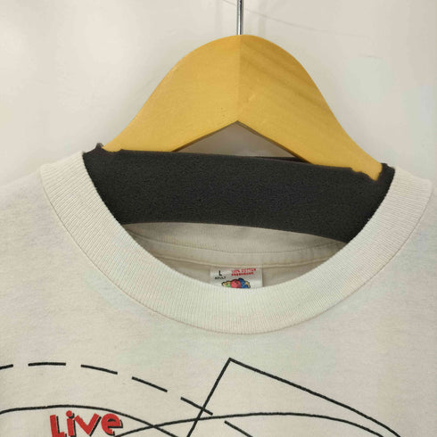 フルーツオブザルーム FRUIT OF THE LOOM 90S USA製 GETA LIFE 両面プリント Tシャツ シングルステッチ メンズ import:L