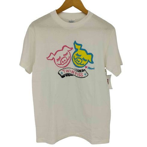 ユナイテッドスポーツ UNITED SPORTS USA製 シングルステッチ twin pigs レディース JPN:M