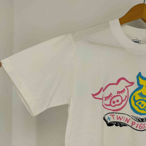 ユナイテッドスポーツ UNITED SPORTS USA製 シングルステッチ twin pigs レディース JPN:M