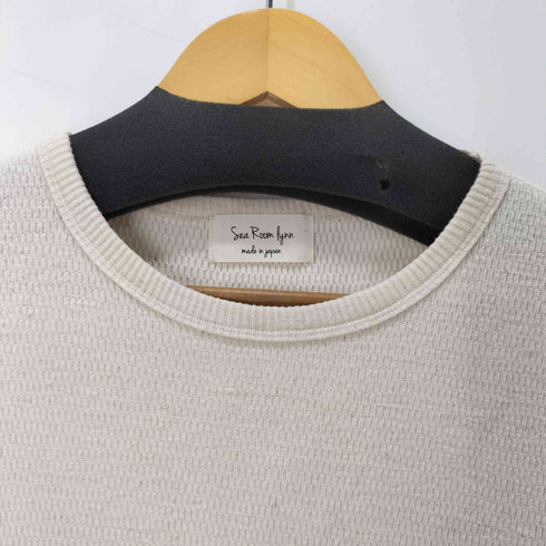 シールームリン Sea Room lynn L/S コットンクルーネックTシャツ レディース FREE