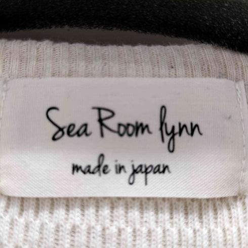 シールームリン Sea Room lynn L/S コットンクルーネックTシャツ レディース FREE