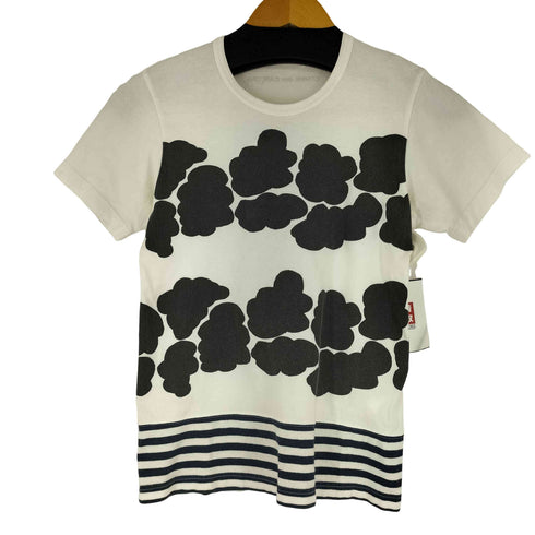 コムデギャルソン COMME des GARCONS 08SS 不協和音期 ドッキング S/S Tシャツ レディース SS