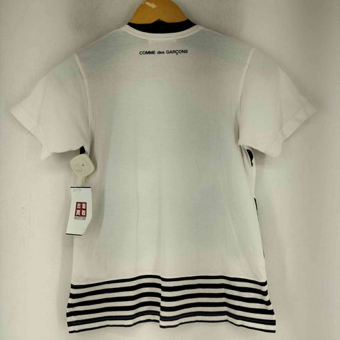 コムデギャルソン COMME des GARCONS 08SS 不協和音期 ドッキング S/S Tシャツ レディース SS