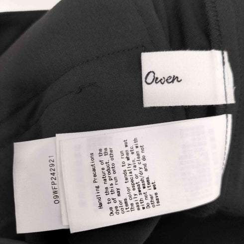 ミラオーウェン Mila Owen 24SS サスペンダーマニッシュワイドパンツ レディース JPN:0
