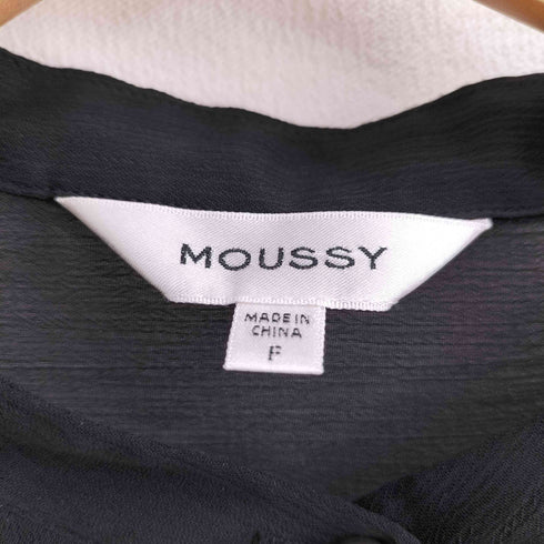 マウジー moussy SHEER シアー シャツ レディース FREE