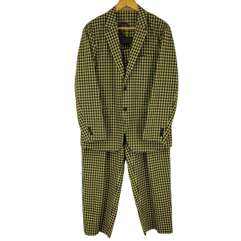 ユニクロ UNIQLO ギンガムチェック セットアップ メンズ JPN:L