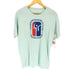 推定70-80s VANDER MEER WORLD CLASS TRAINING CENTER トレフォイル 袖裾シングル 両面プリントクルーネックTシャツ メンズ