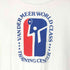 推定70-80s VANDER MEER WORLD CLASS TRAINING CENTER トレフォイル 袖裾シングル 両面プリントクルーネックTシャツ メンズ