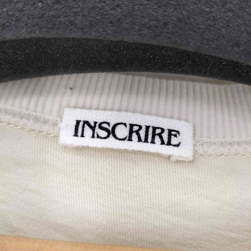 アンスクリア INSCRIRE 23SS cut outs tee レディース FREE