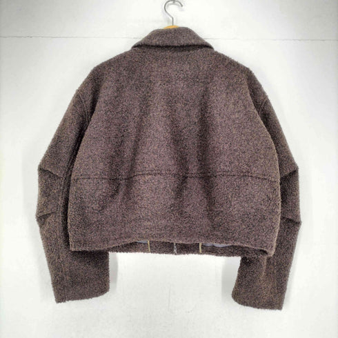 ハンチ Hunch DRESS FOR MYSELF ボアショートブルゾン レディース FREE