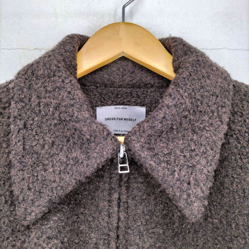 ハンチ Hunch DRESS FOR MYSELF ボアショートブルゾン レディース FREE
