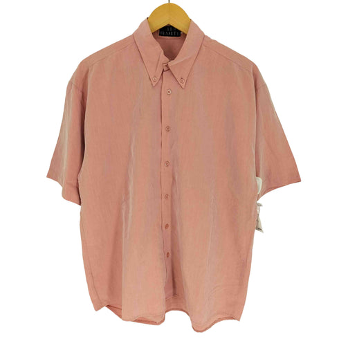 GORDON BENNETT 英国製 MIXED FABRES B.D S/S シャイニー シャツ メンズ 2
