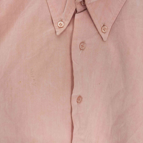 GORDON BENNETT 英国製 MIXED FABRES B.D S/S シャイニー シャツ メンズ 2