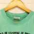 ヘインズ Hanes 90s USA製 袖裾シングル MY IDEA OF CAMPING IN YOSEMITE... フロントプリントクルーネックTシャツ メンズ JPN:M