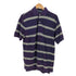 トミーヒルフィガー TOMMY HILFIGER ボーダー 鹿の子ポロシャツ メンズ import:S