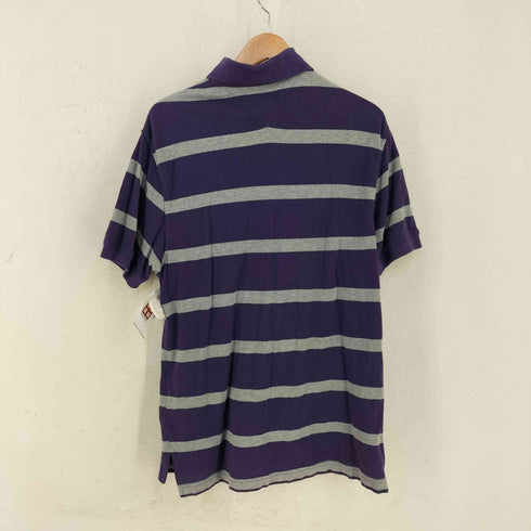 トミーヒルフィガー TOMMY HILFIGER ボーダー 鹿の子ポロシャツ メンズ import:S