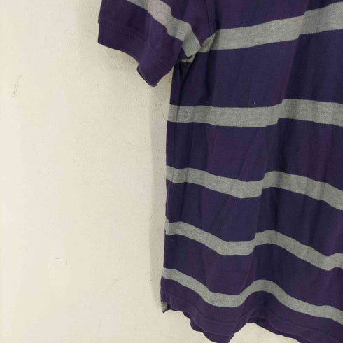 トミーヒルフィガー TOMMY HILFIGER ボーダー 鹿の子ポロシャツ メンズ import:S