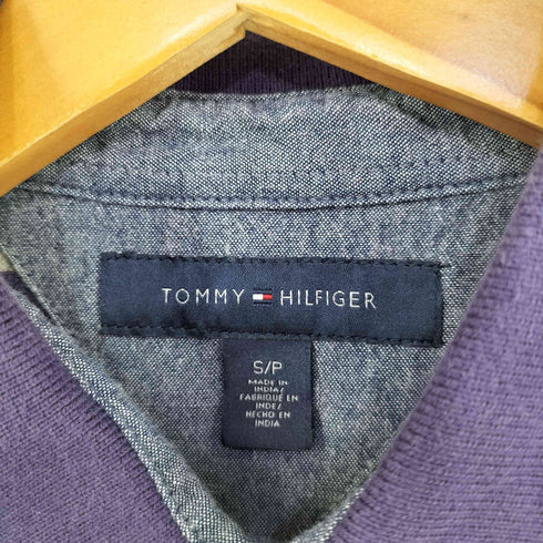 トミーヒルフィガー TOMMY HILFIGER ボーダー 鹿の子ポロシャツ メンズ import:S