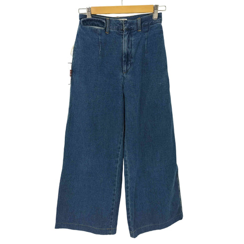 トーガプルラ TOGA PULLA フラップポケット フレア デニムパンツ レディース 36