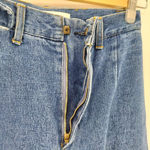 トーガプルラ TOGA PULLA フラップポケット フレア デニムパンツ レディース 36