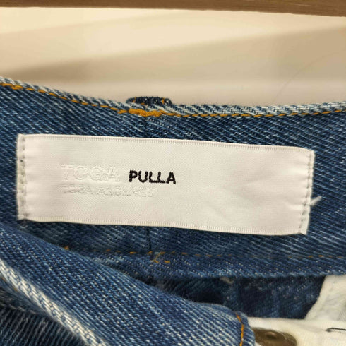 トーガプルラ TOGA PULLA フラップポケット フレア デニムパンツ レディース 36