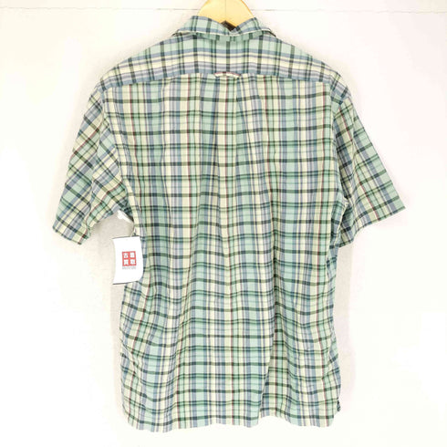 ポロバイラルフローレン Polo by RALPH LAUREN 90s CALDWELL ポニー刺繍1ポケット開襟チェックシャツ メンズ JPN:S