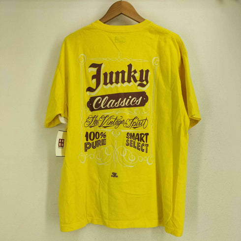 junky classics ジャンキークラシック 両面プリント ポケット 半袖 Tシャツ メンズ import:L