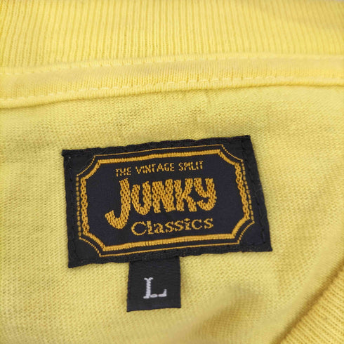 junky classics ジャンキークラシック 両面プリント ポケット 半袖 Tシャツ メンズ import:L