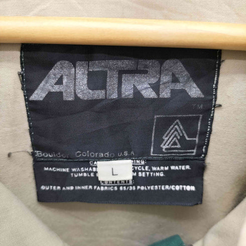 70S ALTRA デカロケット TALON ジップ マルチポケット フーデッド マウンテン パーカー メンズ import:L