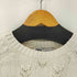 ザラ ZARA ビーズ バックオープン S/S ニット レディース import:M