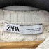ザラ ZARA ビーズ バックオープン S/S ニット レディース import:M
