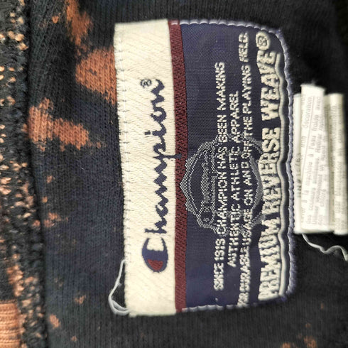 チャンピオン Champion 00S PREMIUM REVERSE WEAVE プレミアムリバースウィーブ 企業ロゴ タイダイ染め 抜染 スウエット メンズ import:L
