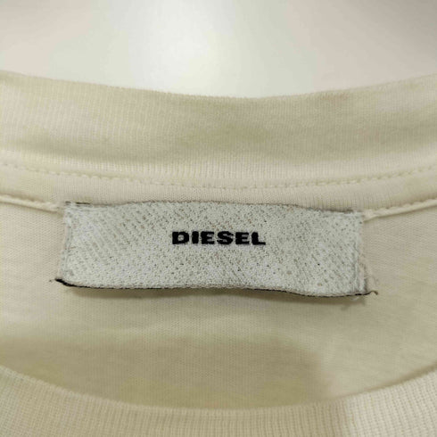 ディーゼル DIESEL Y2K いちご フロッキープリント S/S クルーネック Tシャツ レディース