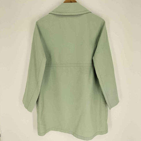90S Misty Harbor USA製 Textured Dacron Polyester ポリ ステンカラー コート レディース 14 REG