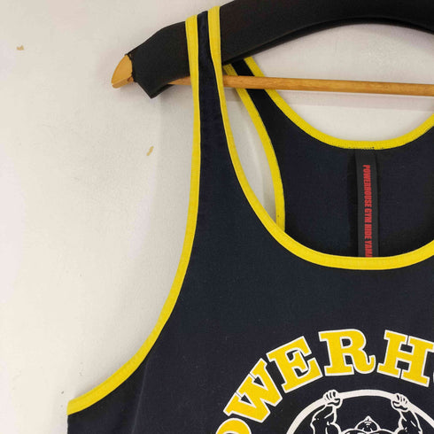 powerhouse GYM プリント タンクトップ メンズ JPN:XL