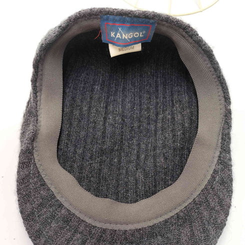 カンゴール KANGOL WOOl CABLE CAP ウール ケーブル キャップ ハンチング メンズ M