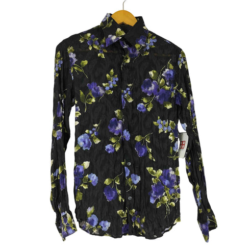 トルネードマート TORNADO MART 花柄 L/S シアーシャツ メンズ JPN:M