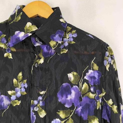 トルネードマート TORNADO MART 花柄 L/S シアーシャツ メンズ JPN:M