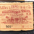 リーバイス Levis ユーロ トルコ製 501 ブラック 後染め メンズ W330/L32