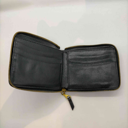 BELLIES YORK ブライドルレザー カウレザー 二つ折り 財布 メンズ