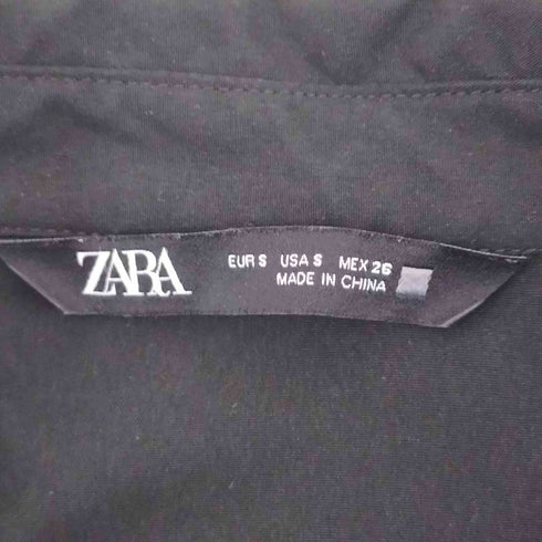 ザラ ZARA シャーリングデザインパフスリーブブラウス レディース import:S