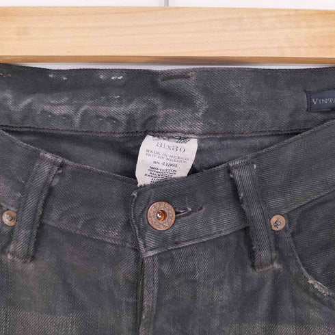 ラグビーラルフローレン Rugby Ralph Lauren VINTAGE SLIM ダメージ&リペア加工 デニム メンズ 31×30