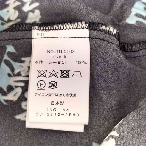 タインダブルプッシュ TAIN DOUBLE PUSH WHOLE PATTERN SHORTS DOUBLE PUSH メンズ JPN:M