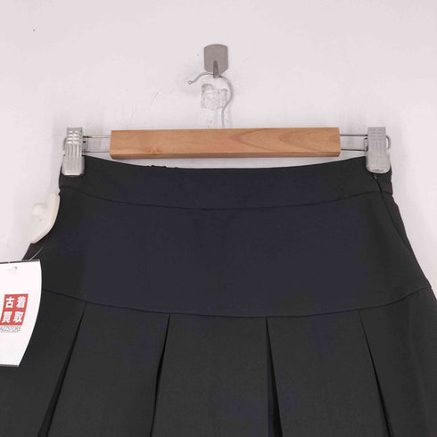 プリーツ ミニスカパンツ レディース