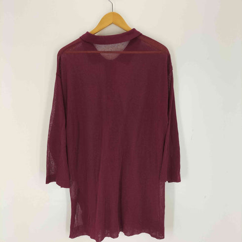 エドウィナホール Edwina Horl シアーニットポロシャツ メンズ