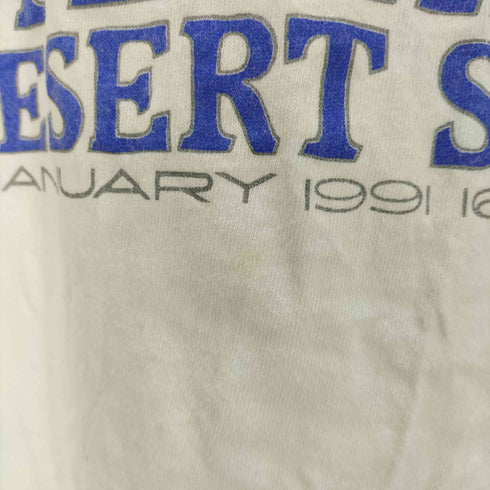 フルーツオブザルーム FRUIT OF THE LOOM 90S DESERT STORM プリントTシャツ 湾岸戦争 メンズ JPN:XL