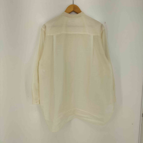 ビューティーアンドユースユナイテッドアローズ BEAUTY & YOUTH UNITED ARROWS シアー バンドカラー シャツ レディース