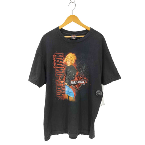 ハーレーダビッドソン HARLEY-DAVIDSON ガールプリントTシャツ メンズ JPN:XL