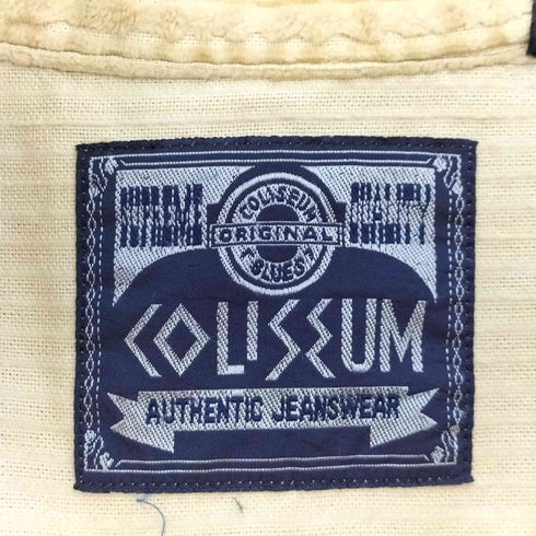 COLISEUM ジップアップ コーデュロイジャケット メンズ