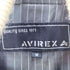 アヴィレックス AVIREX ロゴ刺繍 フェイクスウェードブルゾン メンズ JPN:M